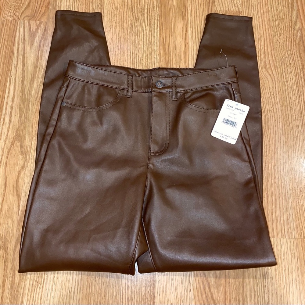 Brand new free people pants + FREE SOCKS